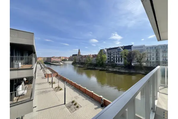 Wrocław, Wrocław-Śródmieście, Księcia Witolda, Apartament 3 pok | widok na rzekę | Ks. Witolda
