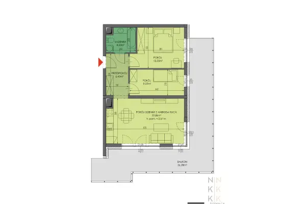 Wrocław, Wrocław-Śródmieście, Księcia Witolda, Apartament 3 pok | widok na rzekę | Ks. Witolda