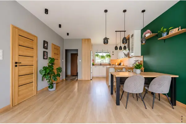 wrocławski, Czernica, Krzyków, Jarzębinowa, Dom w Krzykowie | 96,89 m2 | Gotowy do zamieszkania